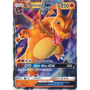 Charizard GX - SM211 - Sun and Moon Promo Single Holofoil