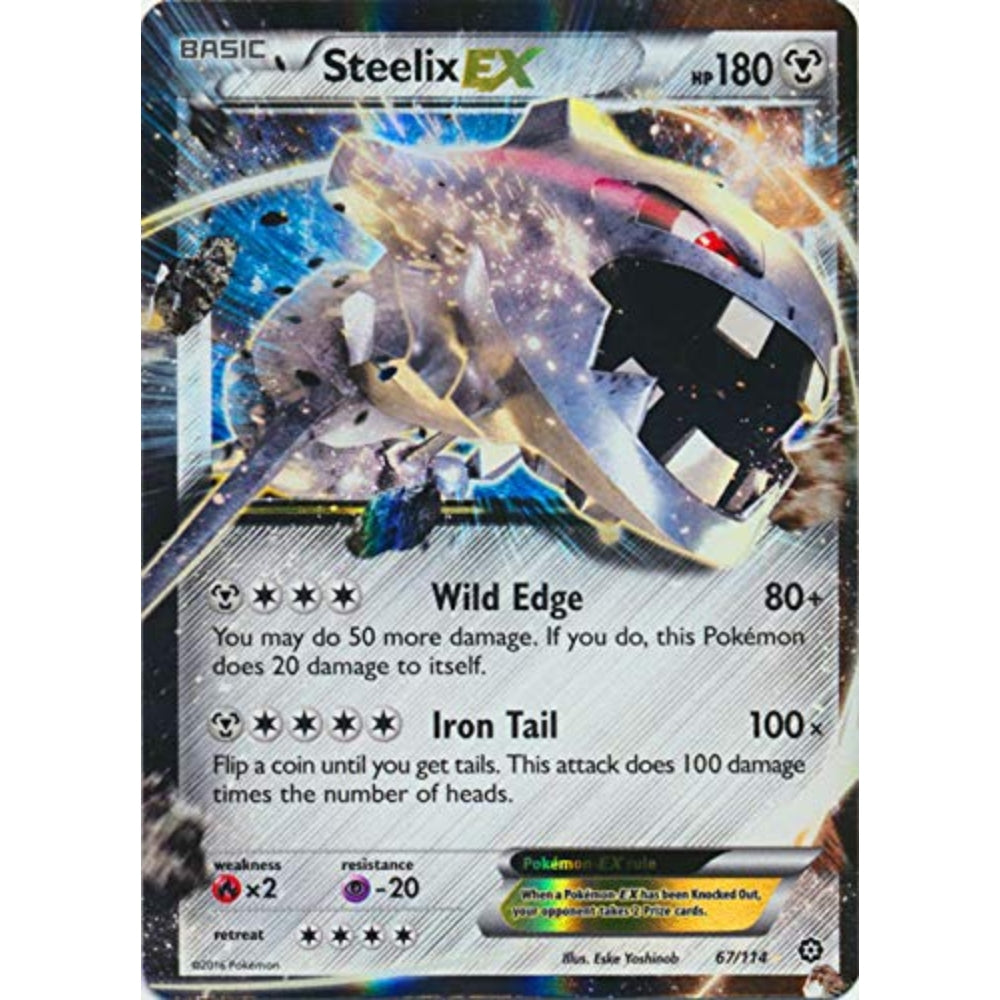 Steelix EX - 67/114 - Steam Siege Single Holofoil