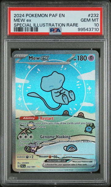 PSA 10 Mew ex - 232/091 - SV Paldean Fates