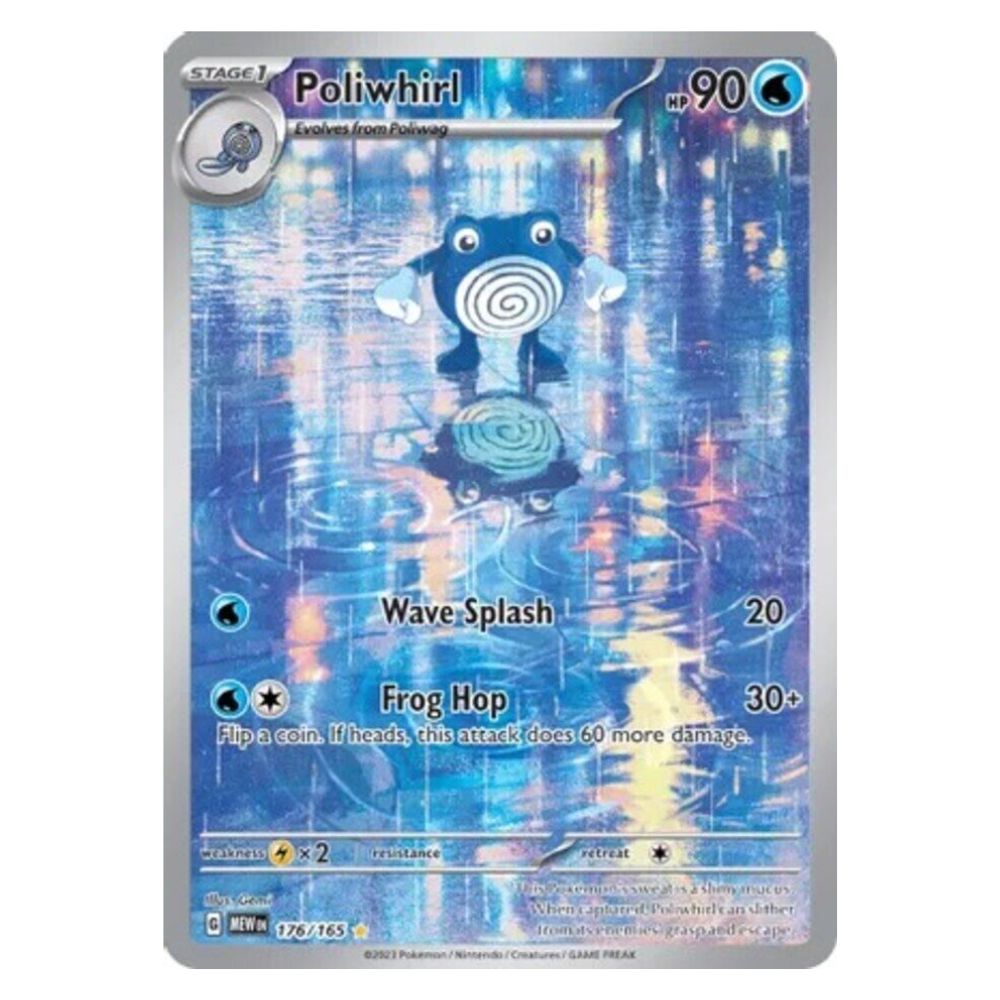 Poliwhirl - 176/165 - 151 - Single