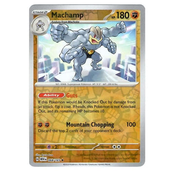 Machamp - 068/165 - 151 Single Reverse Holofoil