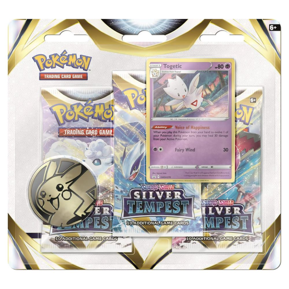 Pokémon Sword & Shield - Silver Tempest 3 Pack Blister