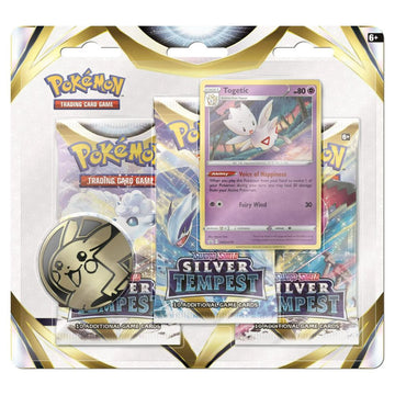 Pokémon Sword & Shield - Silver Tempest 3 Pack Blister