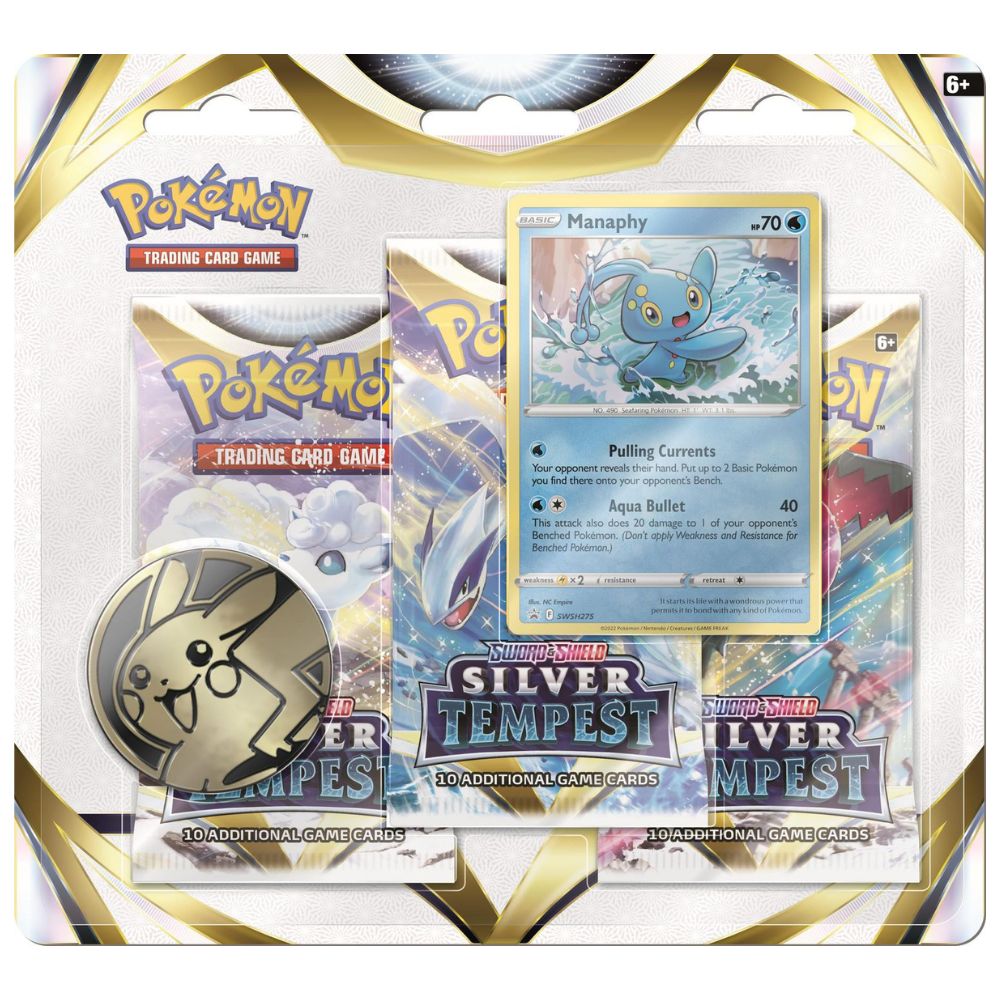 Pokémon Sword & Shield - Silver Tempest 3 Pack Blister