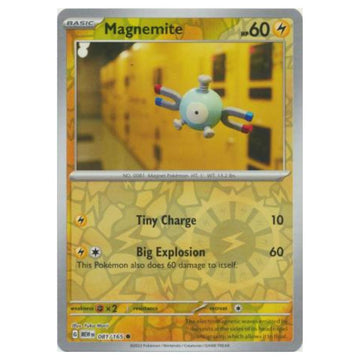 Magnemite - 081/165 - 151 Single Reverse Holofoil