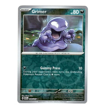 Grimer - 088/165 - 151 Single Reverse Holofoil