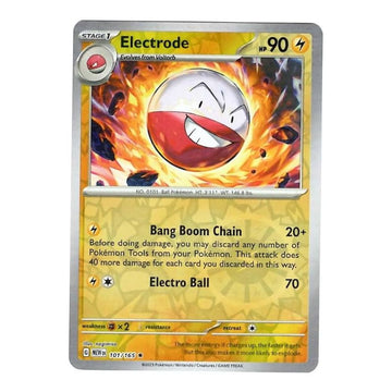 Electrode - 101/165 - 151 Single Reverse Holofoil