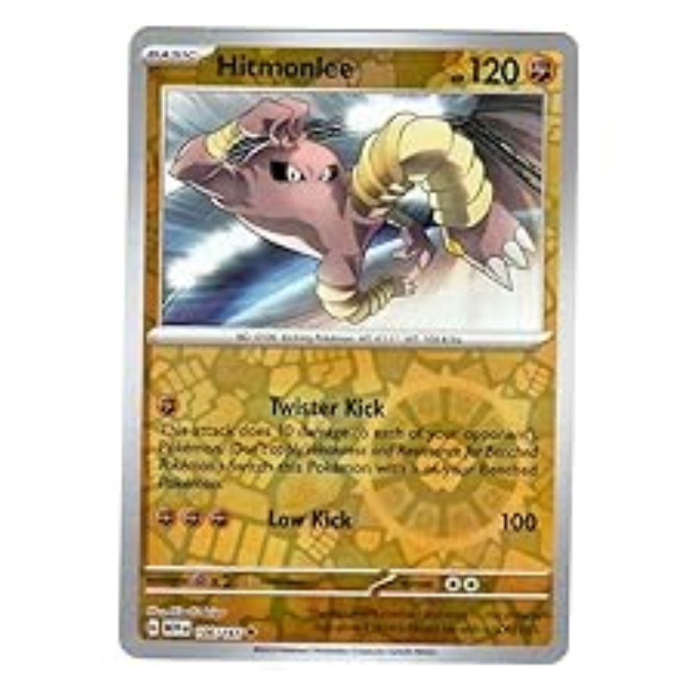 Hitmonlee - 106/165 - 151 Single Reverse Holofoil