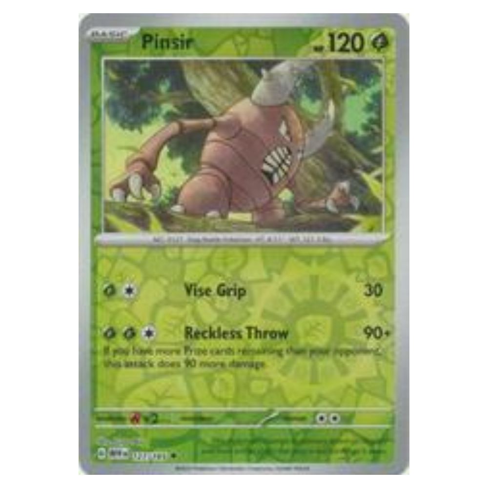 Pinsir - 127/165 - 151 Single Reverse Holofoil