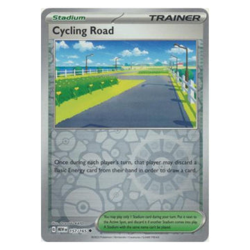 Cycling Road - 157/165 - 151 Single Reverse Holofoil