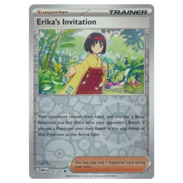 Erika's Invitation - 160/165 - 151 Single Reverse Holofoil