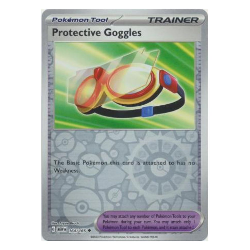 Protective Goggles - 164/165 - 151 Single Reverse Holofoil