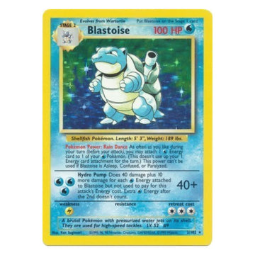 Blastoise - 2/102 - Base Set Unlimited - Single