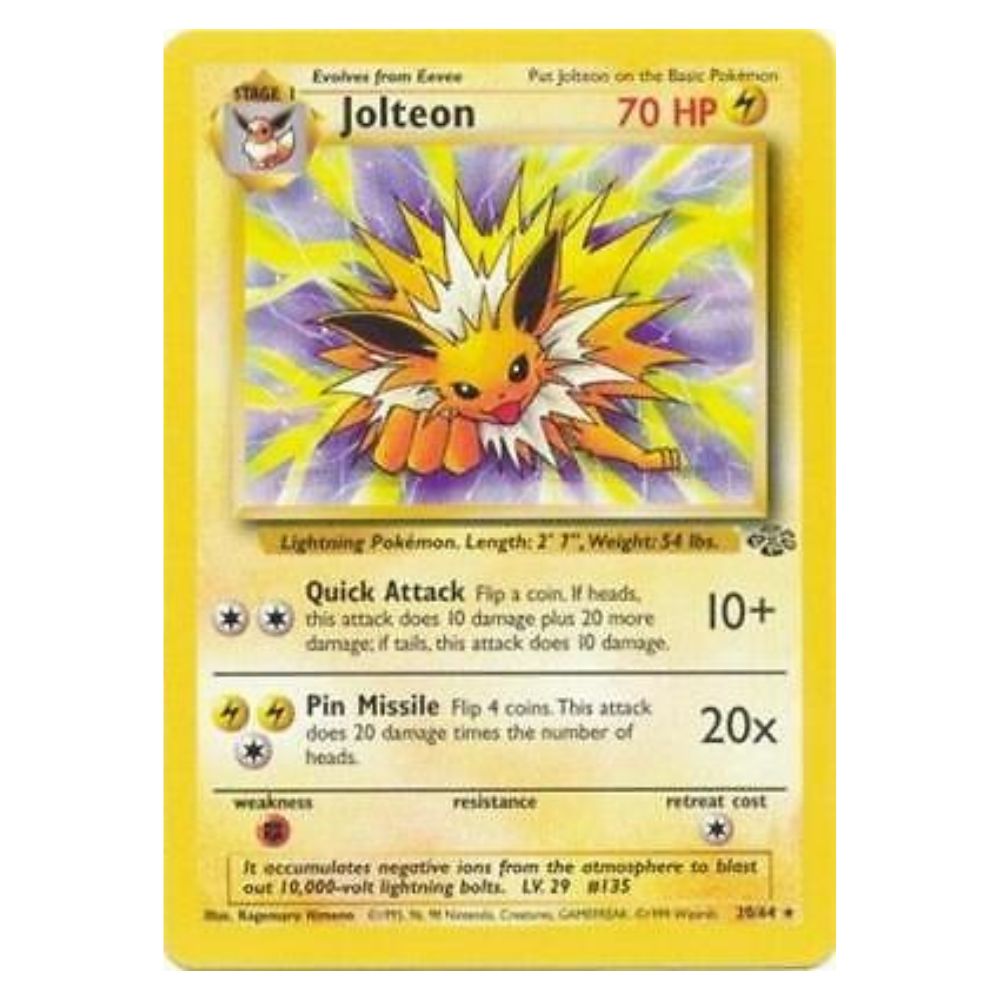 Jolteon - 20/64 - Jungle Unlimited - Single