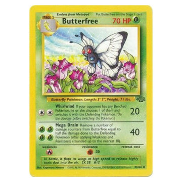 Butterfree - 33/64 - Jungle Unlimited - Single