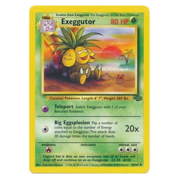 Exeggutor - 35/64 - Jungle Unlimited - Single