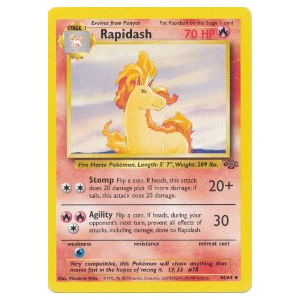 Rapidash - 44/64 - Jungle Unlimited - Single