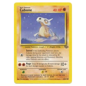 Cubone - 50/64 - Jungle Unlimited - Single