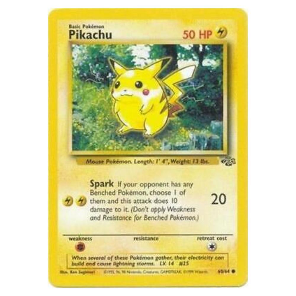 Pikachu - 60/64 - Jungle Unlimited - Single