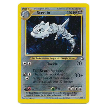 Steelix - 015/111 - Neo Genesis Single Holofoil