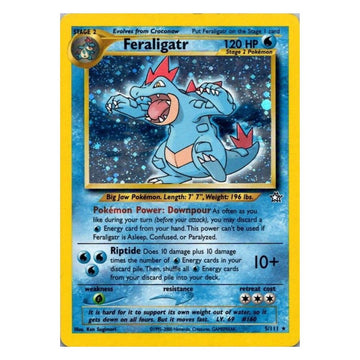 Feraligatr - 005/111 - Neo Genesis Single Holofoil