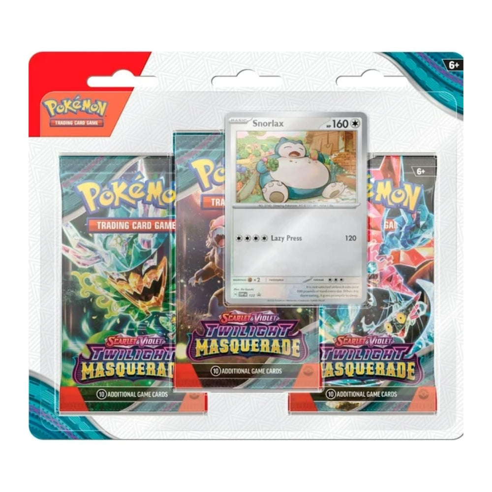 Pokémon Twilight Masquerade - 3 Pack Blister