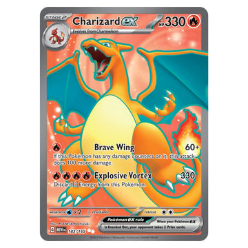 Charizard ex - 183/165 - 151 - Single