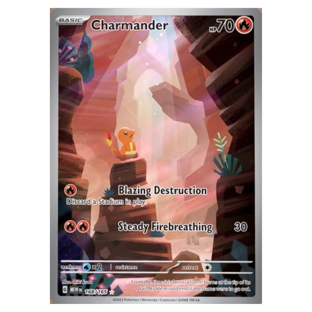 Charmander - 168/165 - 151 - Single