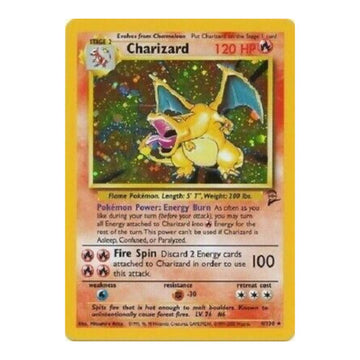 Charizard - 4/130 - Base Set 2 - Single