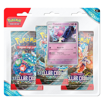 Pokémon Stellar Crown - 3 Pack Blister