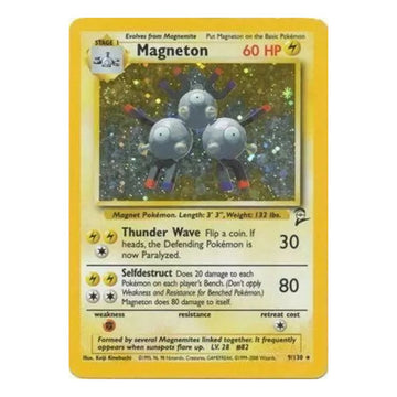 Magneton - 9/130 - Base Set 2 - Single