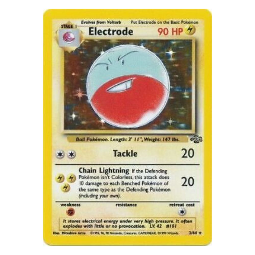 Electrode - 2/64 - Jungle Unlimited Holofoil - Single