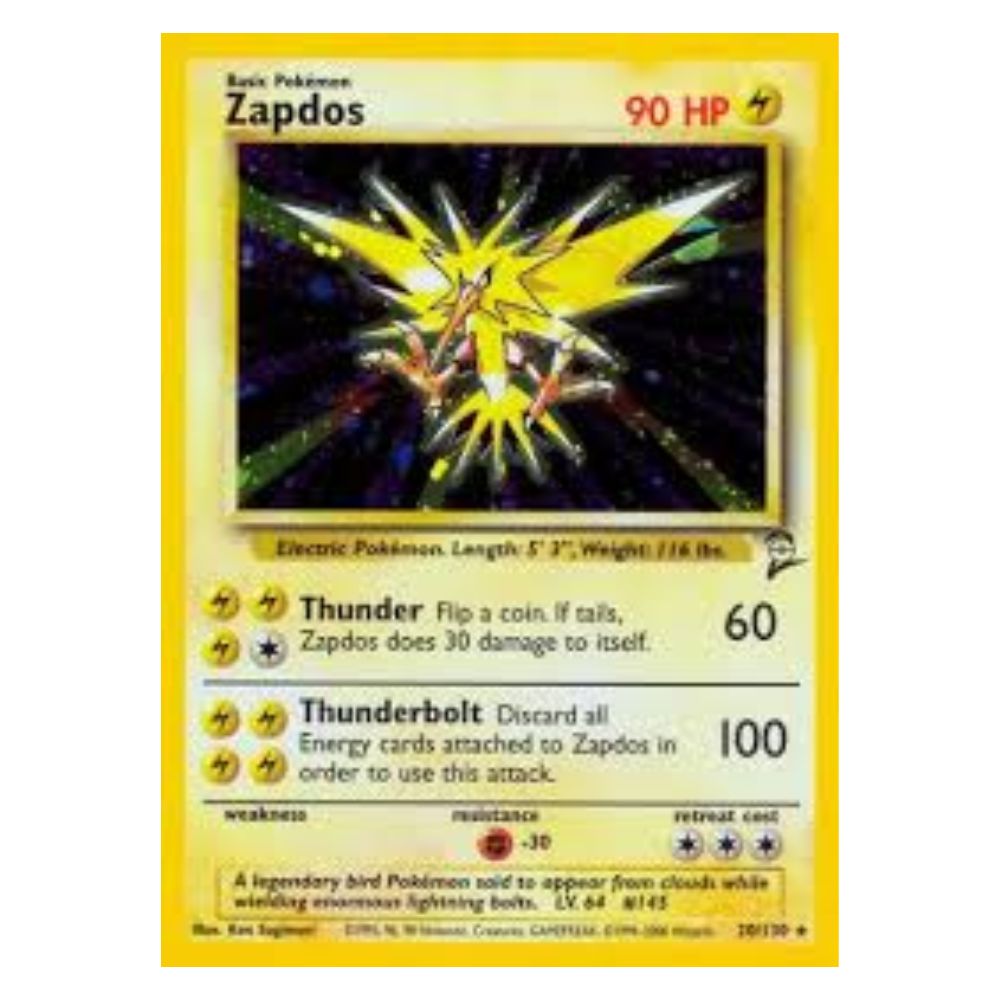 Zapdos - 20/130 - Base Set 2 - Single