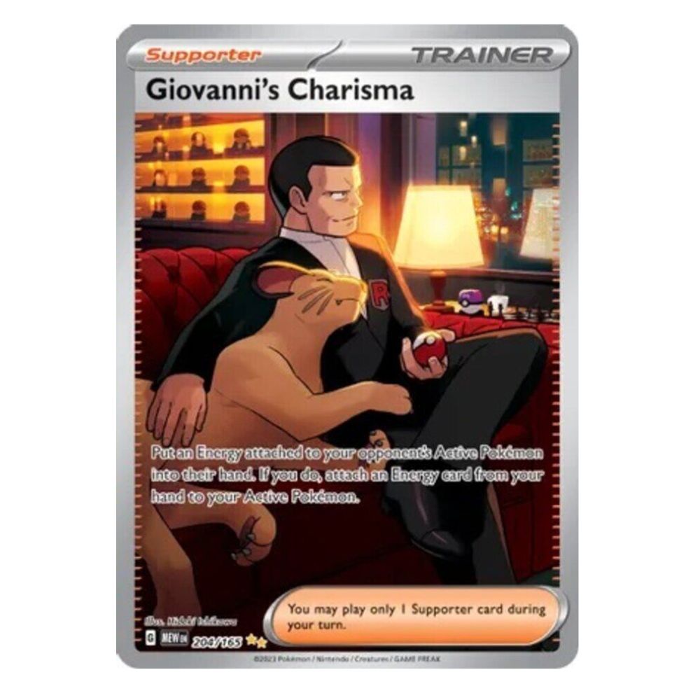 Giovanni’s Charisma - 204/165 - 151 - Single