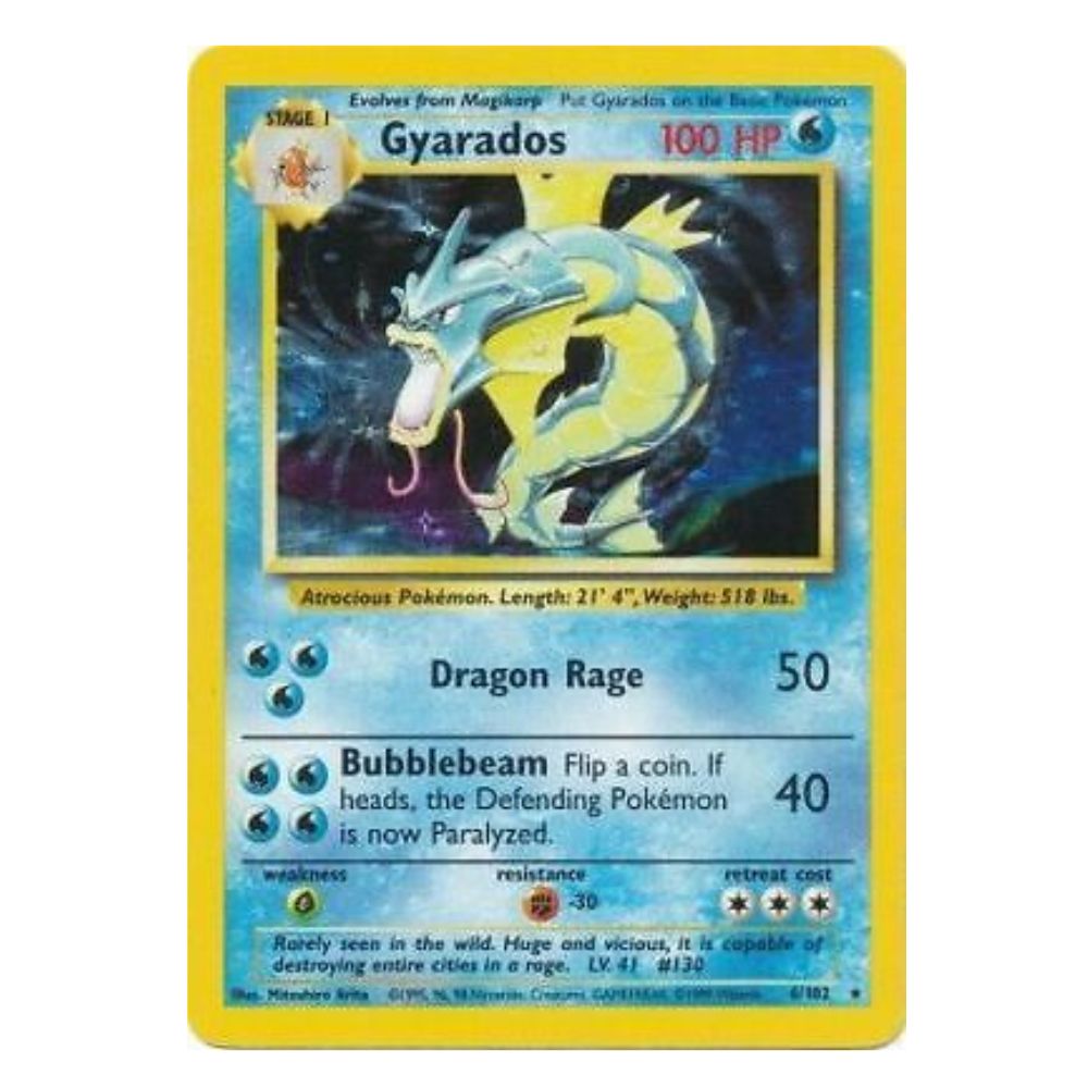 Gyarados - 6/102 - Base Set Unlimited - Single