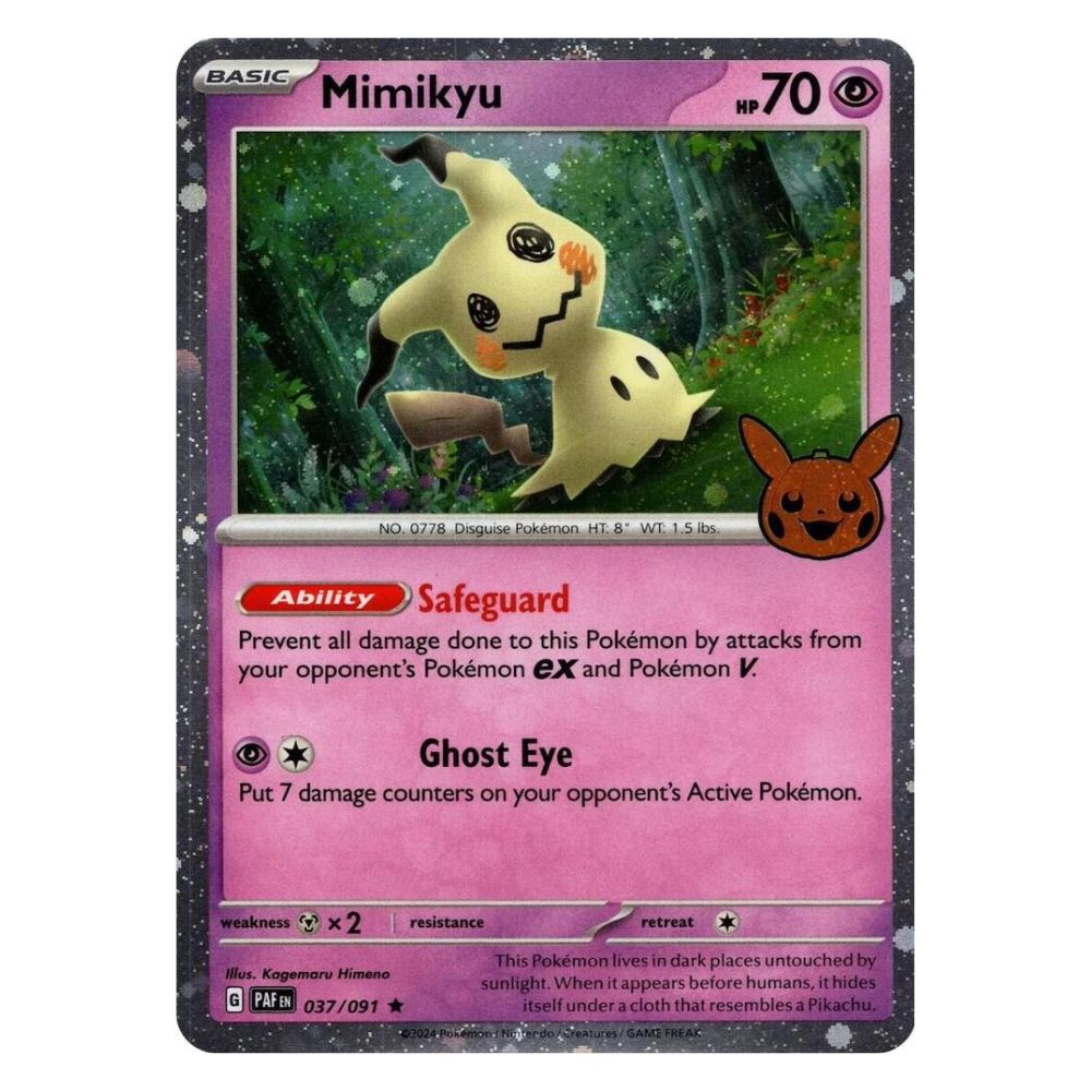 Mimikyu - 037/091 - Trick or Trade 2024 Single Holofoil