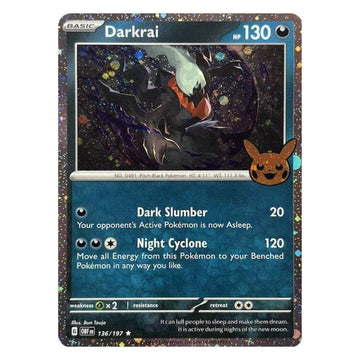 Darkrai - 136/197 - Trick or Trade 2024 Single Holofoil