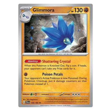 Glimmora - 126/193 - Paldea Evolved Single Holofoil