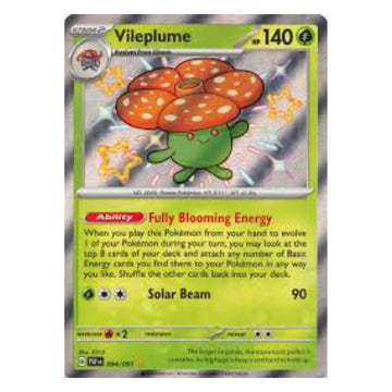 Vileplume - 094/091 - Paldean Fates Single Holofoil