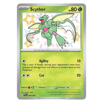 Scyther - 095/091 - Paldean Fates Single Holofoil