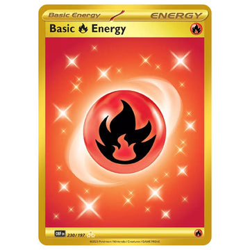 Basic Fire Energy - 230/197 - Obsidian Flames Single Holofoil