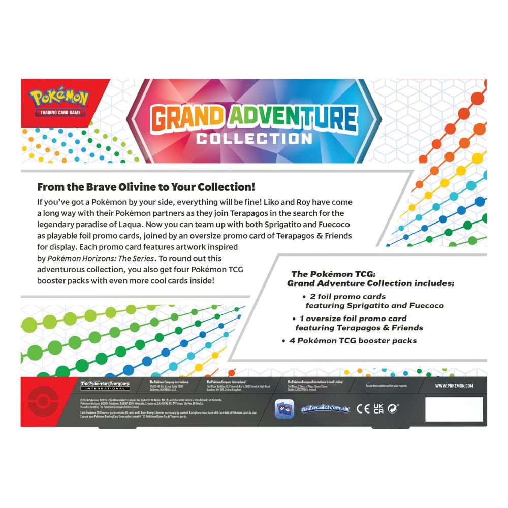 Pokémon Grand Adventure Collection Box