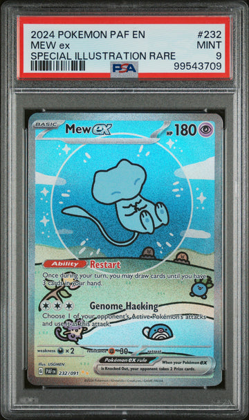 PSA 9 Mew ex - 232/091 - SV Paldean Fates